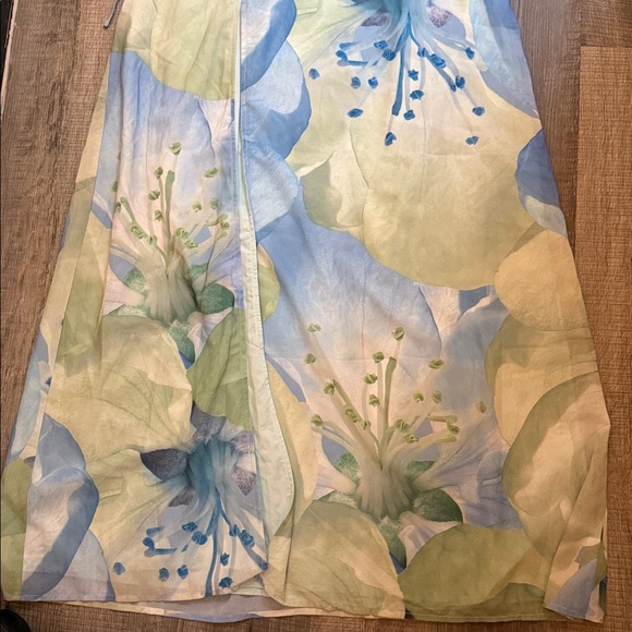 Peppermayo Elegant Blue Floral Maxi Dress - Picture 3 of 3